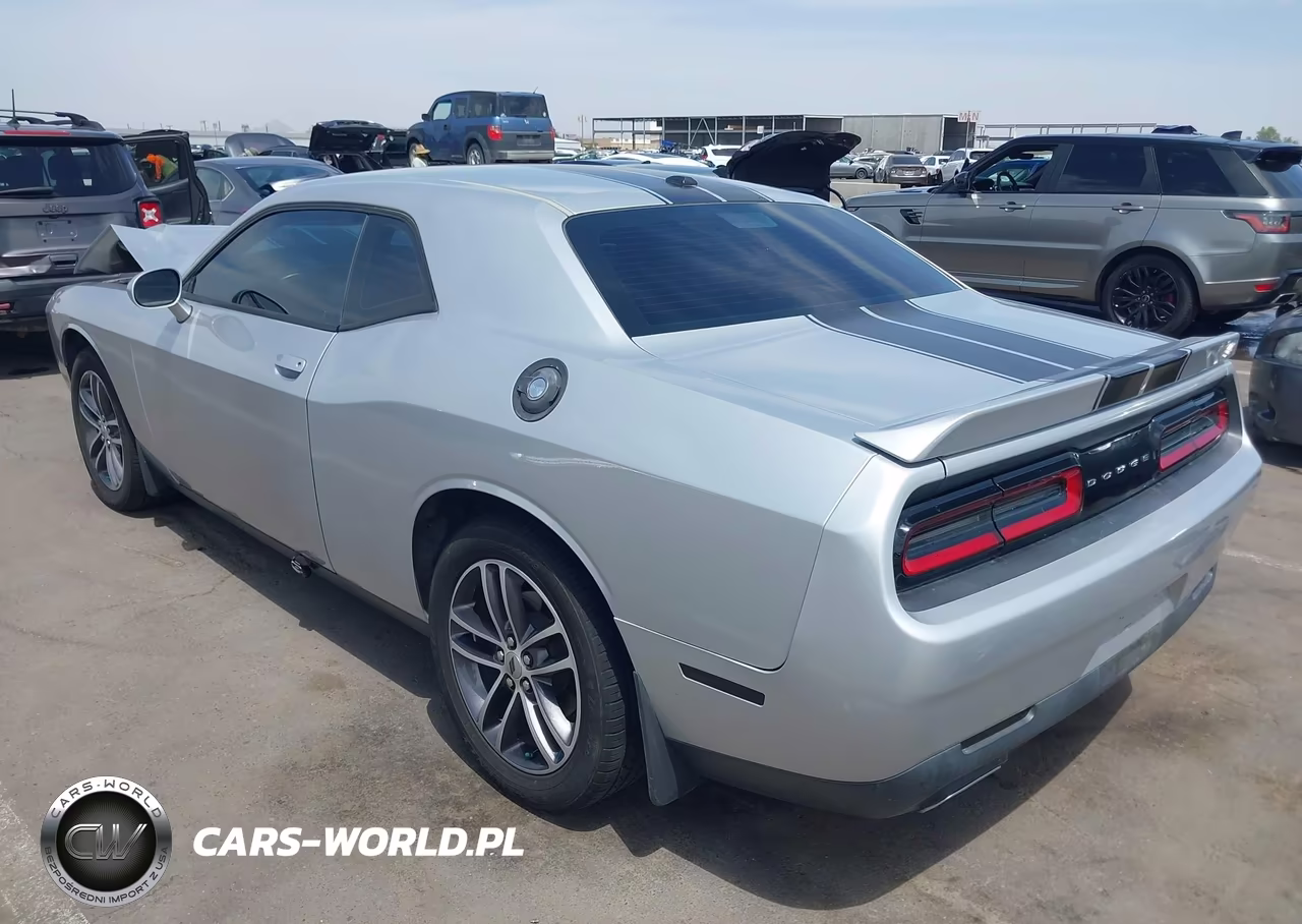 2019 Dodge Challenger Sxt Awd VIN:2C3CDZGG8KH759989 - 3