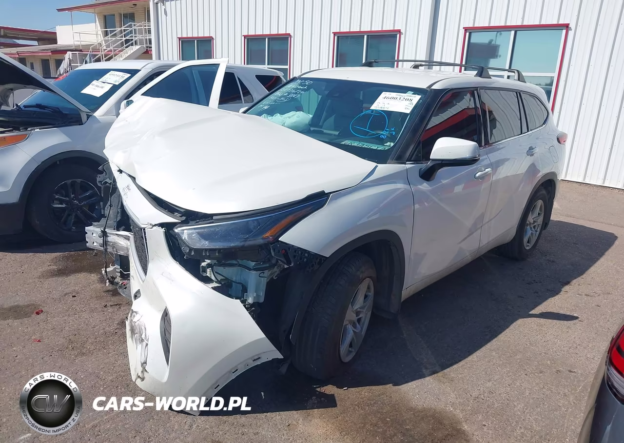 2021 Toyota Highlander L VIN:5TDCZRBH4MS523289 - 2