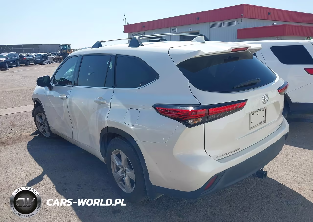 2021 Toyota Highlander L VIN:5TDCZRBH4MS523289 - 3