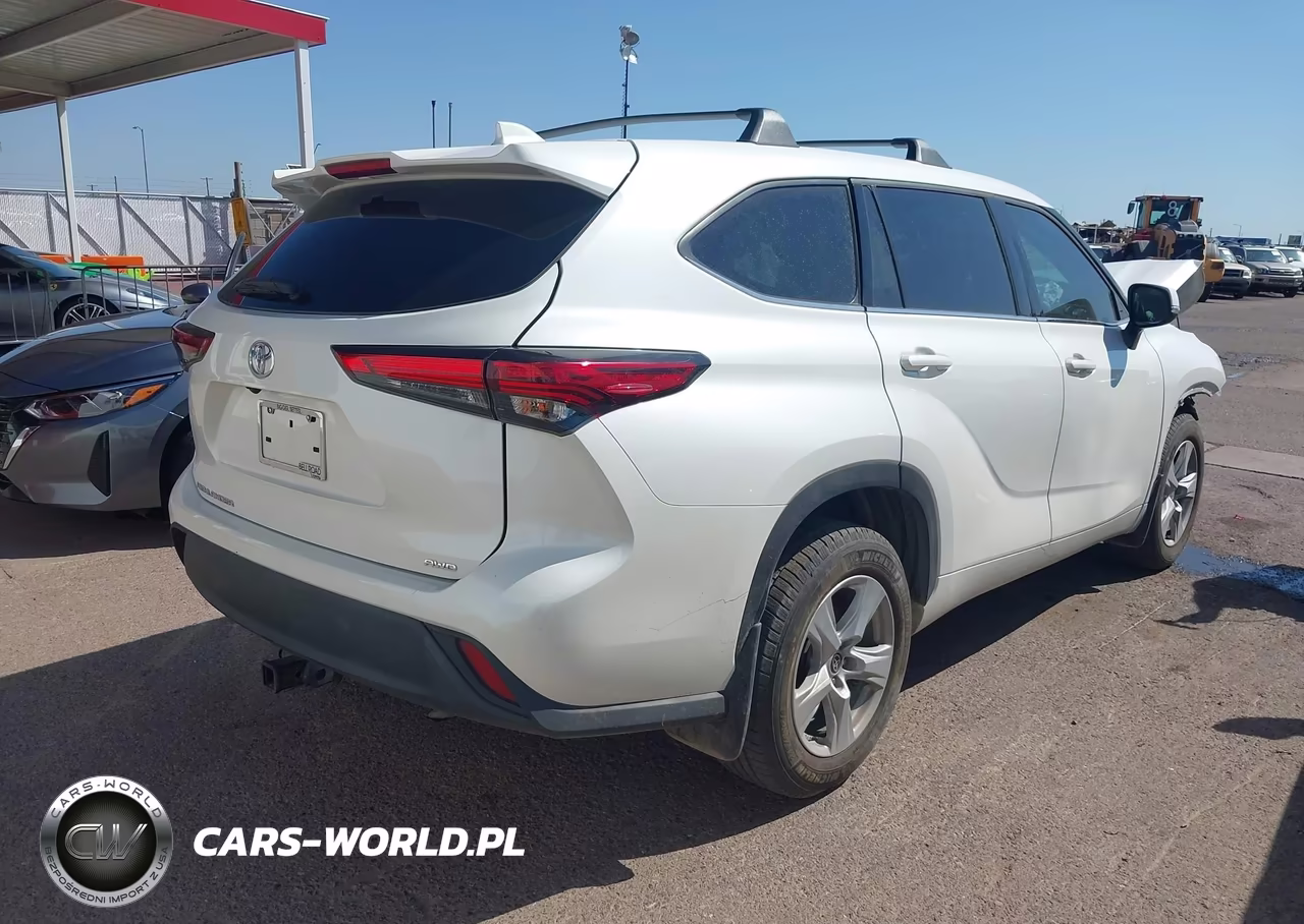 2021 Toyota Highlander L VIN:5TDCZRBH4MS523289 - 4