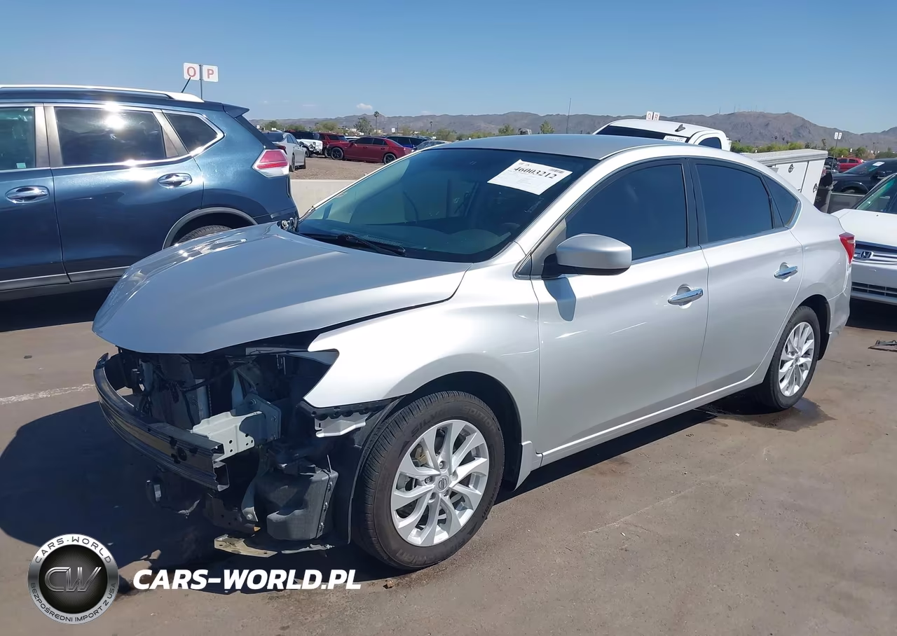 2019 Nissan Sentra Sv VIN:3N1AB7AP2KY402102 - 2