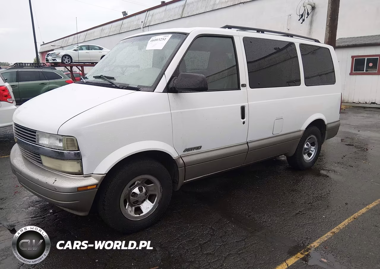 2002 Chevrolet Astro Ls VIN:1GNDM19X32B100412 - 2
