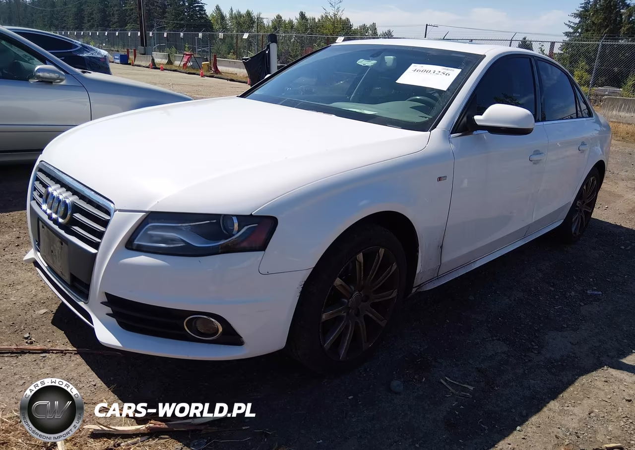 2012 Audi A4 2.0T Premium VIN:WAUFFAFL5CN001195 - 2