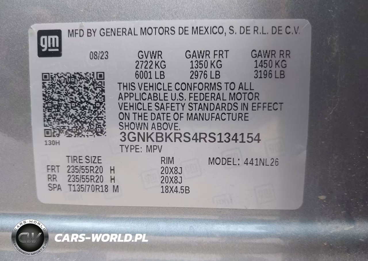 2024 Chevrolet Blazer Awd Rs VIN:3GNKBKRS4RS134154 - 9