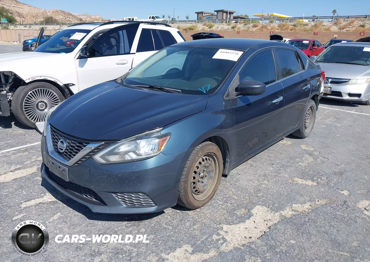2016 Nissan Sentra Sv VIN:3N1AB7AP5GL671117 - 2