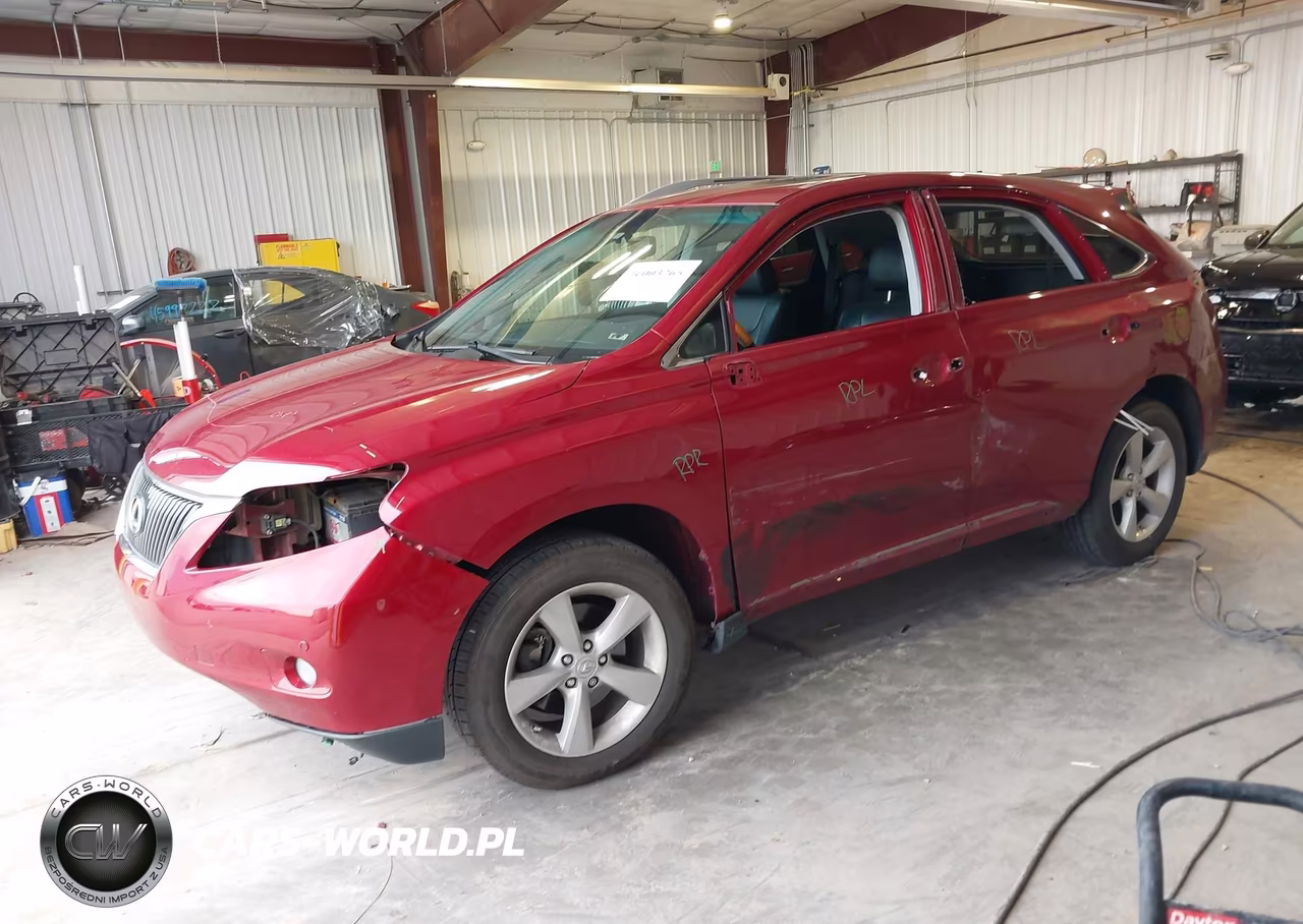 2012 Lexus Rx 350 VIN:2T2BK1BA8CC139104 - 2