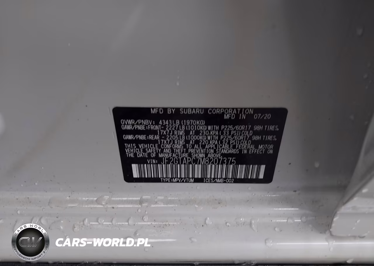 2021 Subaru Crosstrek Premium VIN:JF2GTAPC7M8207375 - 9