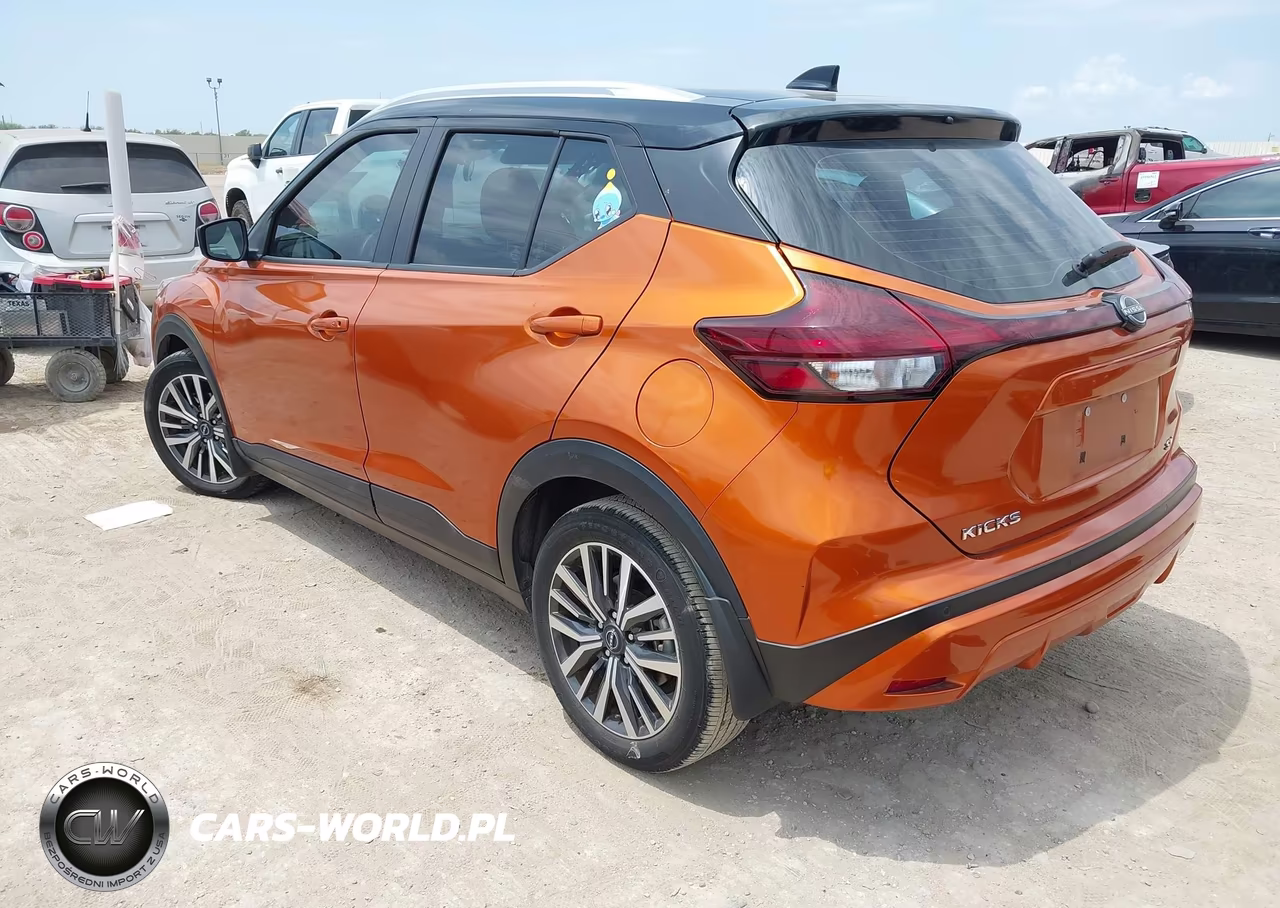 2022 Nissan Kicks Sv Xtronic Cvt VIN:3N1CP5CV4NL529171 - 3