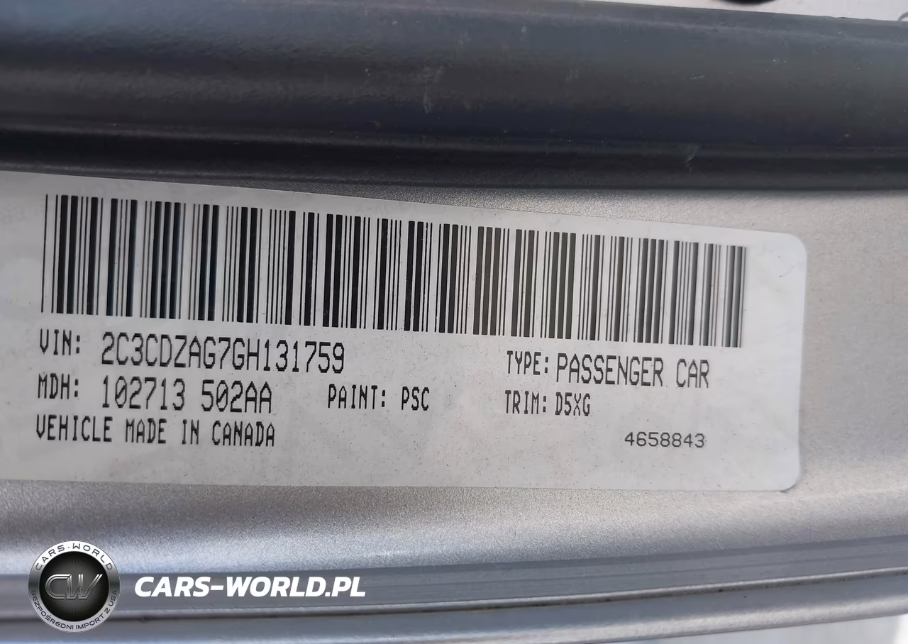2016 Dodge Challenger Sxt VIN:2C3CDZAG7GH131759 - 9