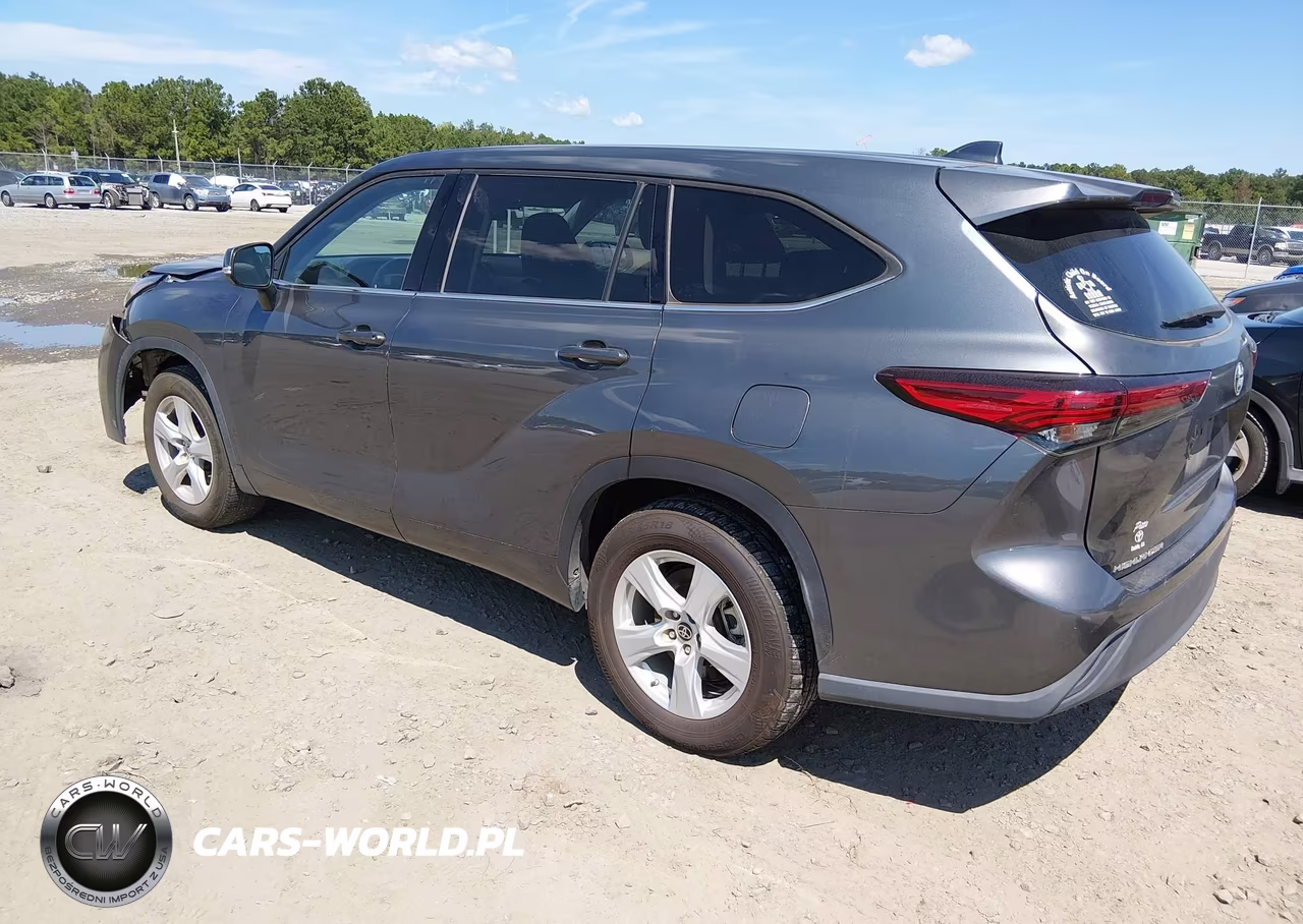 2020 Toyota Highlander Le VIN:5TDZZRAH0LS009966 - 3