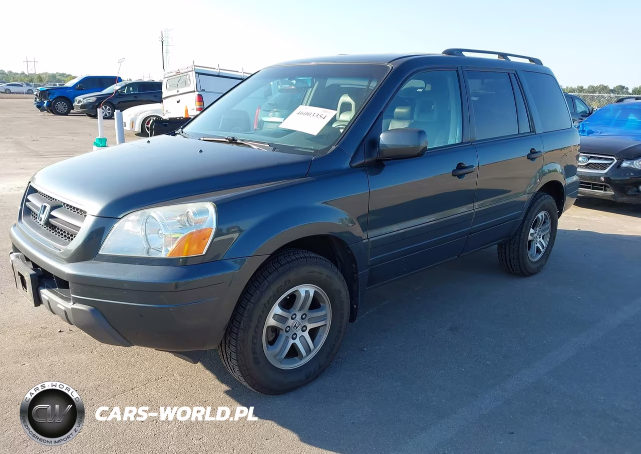 2004 Honda Pilot Ex-L VIN:2HKYF18644H581351 - 2