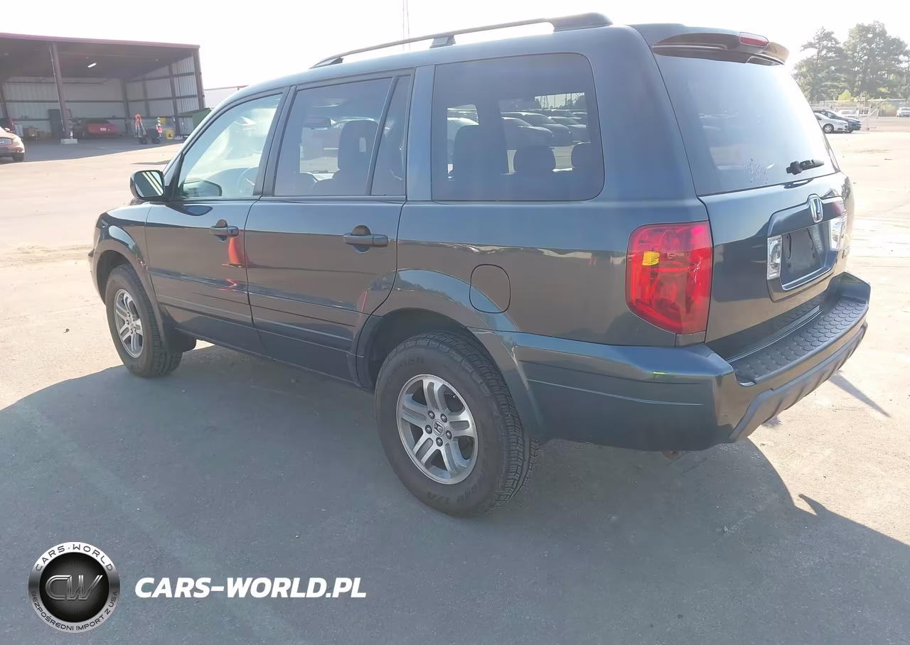 2004 Honda Pilot Ex-L VIN:2HKYF18644H581351 - 3