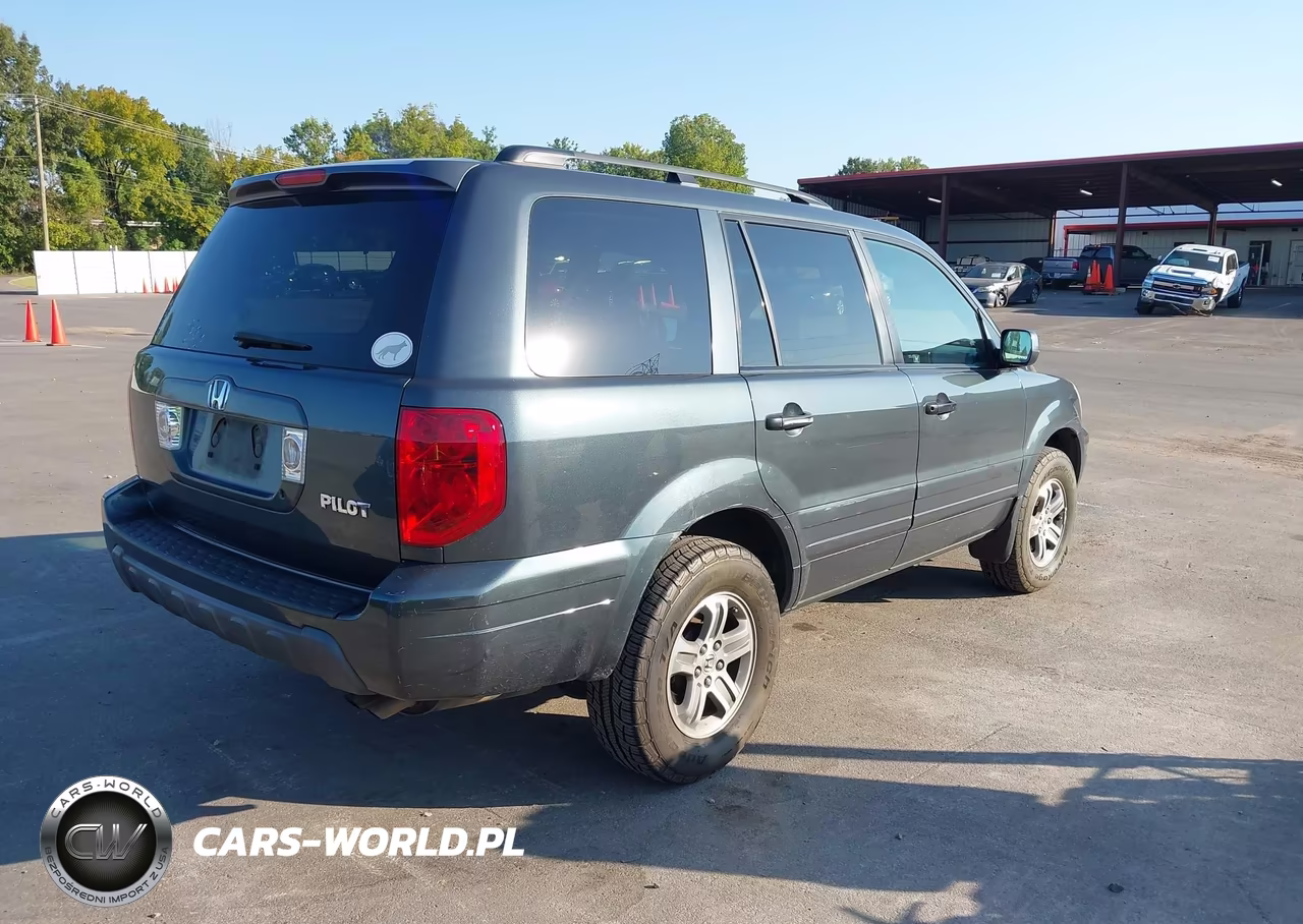 2004 Honda Pilot Ex-L VIN:2HKYF18644H581351 - 4