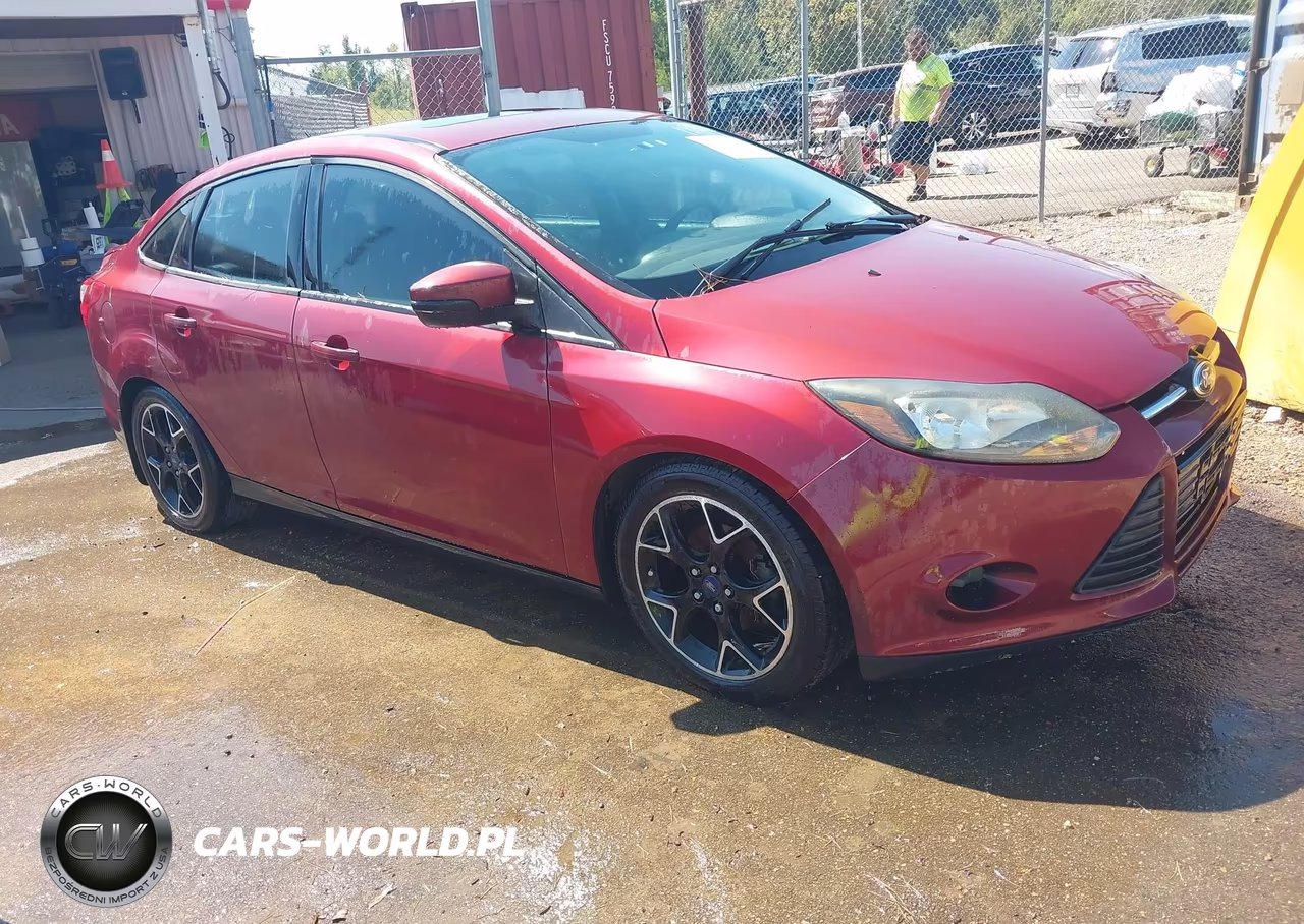 2014 Ford Focus Se VIN:1FADP3F28EL128053 - 1