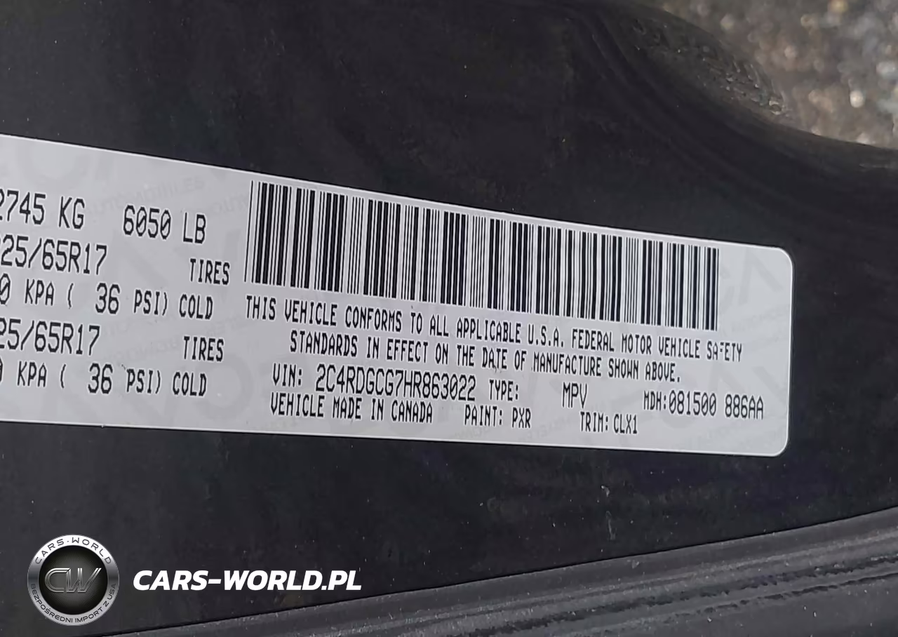 2017 Dodge Grand Caravan Sxt VIN:2C4RDGCG7HR863022 - 9