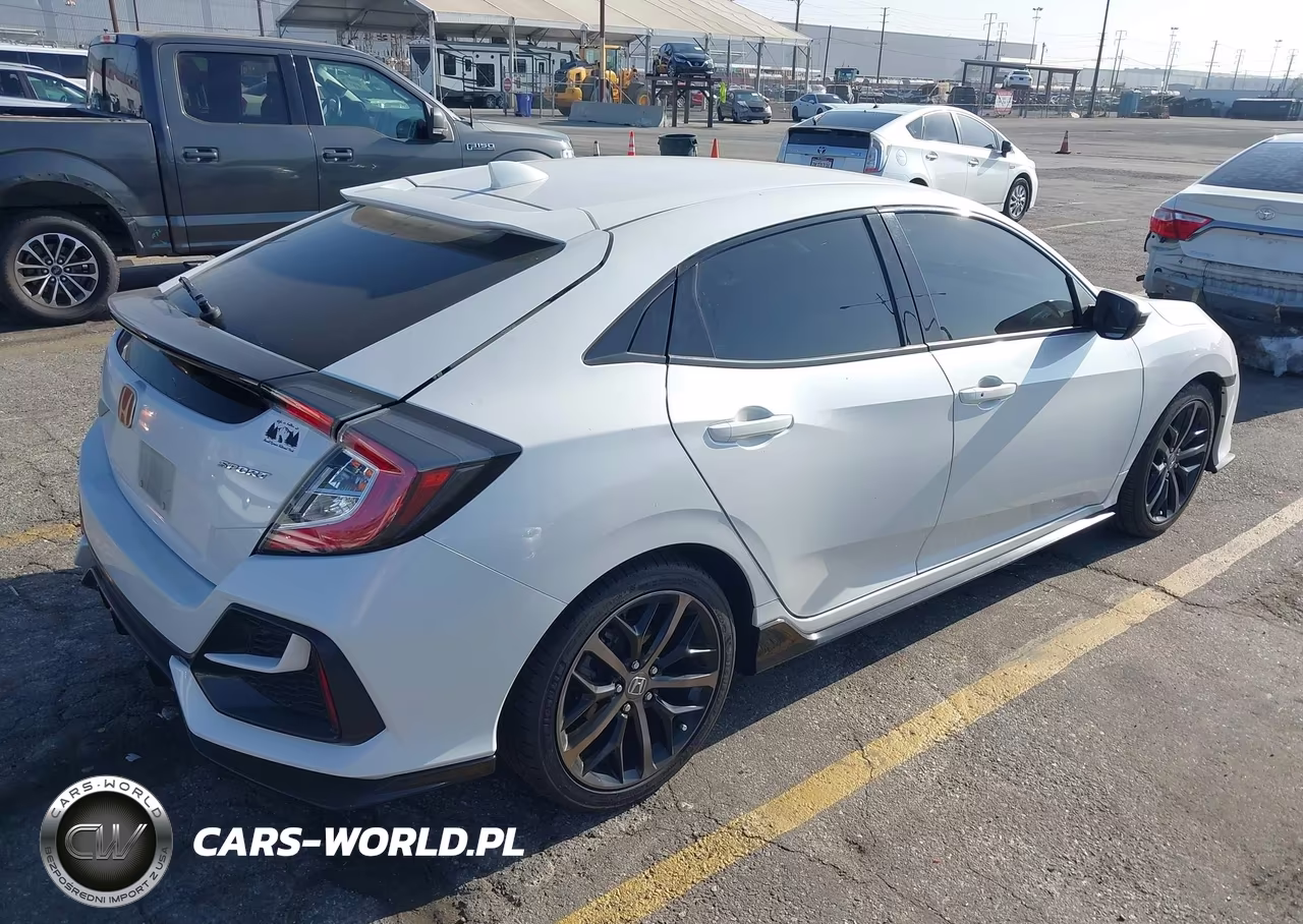 2020 Honda Civic Sport VIN:SHHFK7H40LU402254 - 4