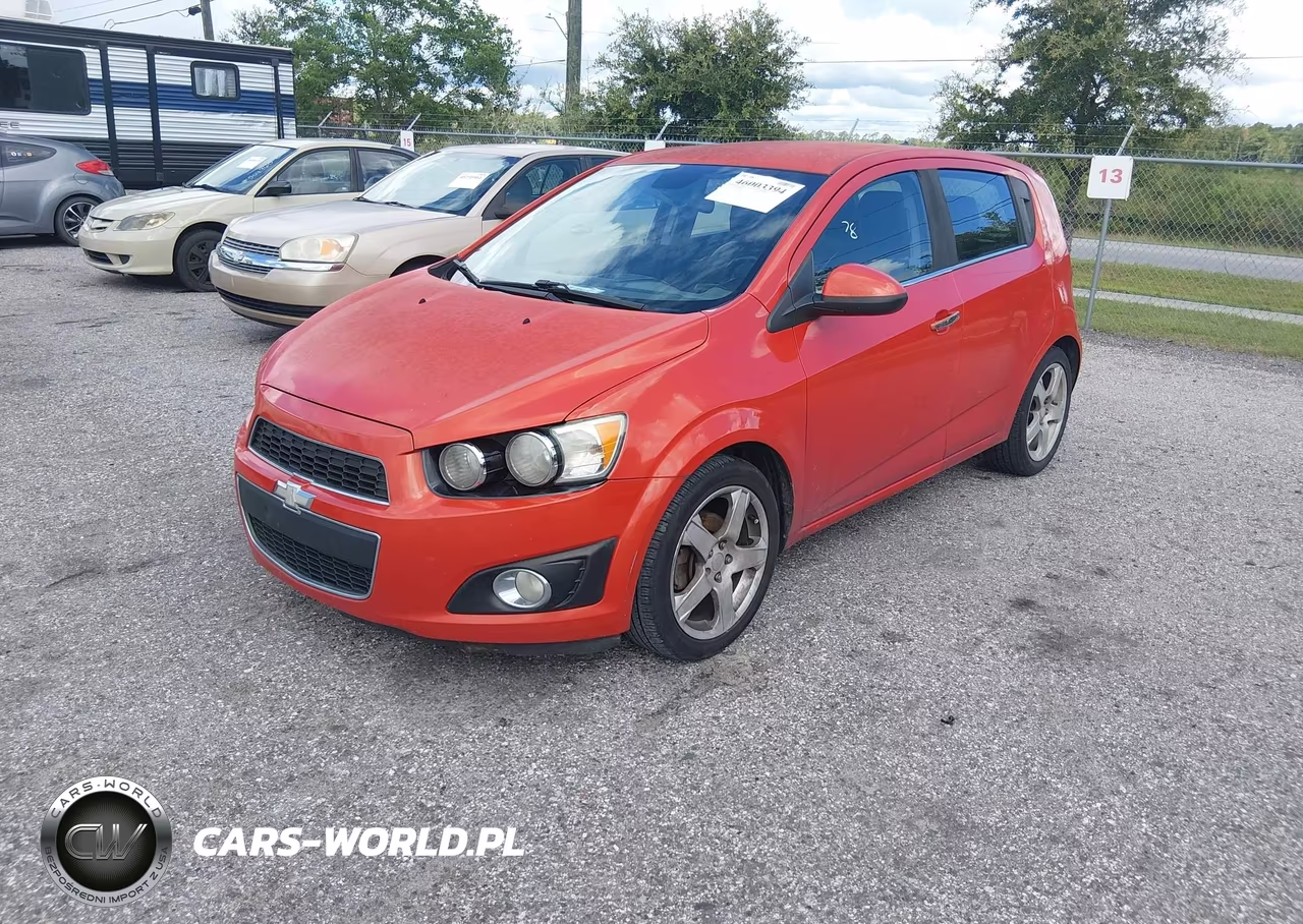 2013 Chevrolet Sonic Ltz Auto VIN:1G1JE6SH9D4192988 - 2
