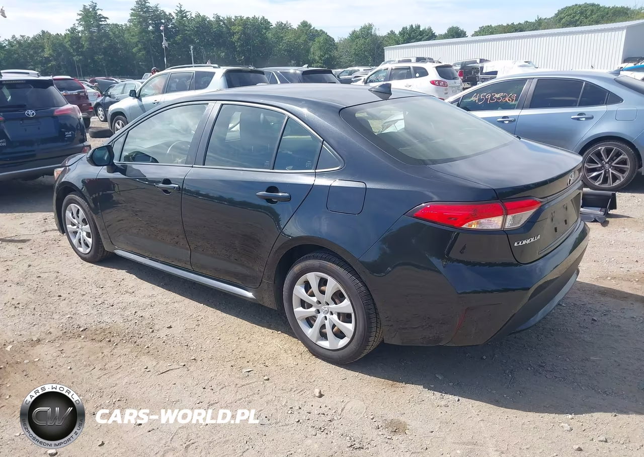 2020 Toyota Corolla Le VIN:JTDEPRAE2LJ019910 - 3