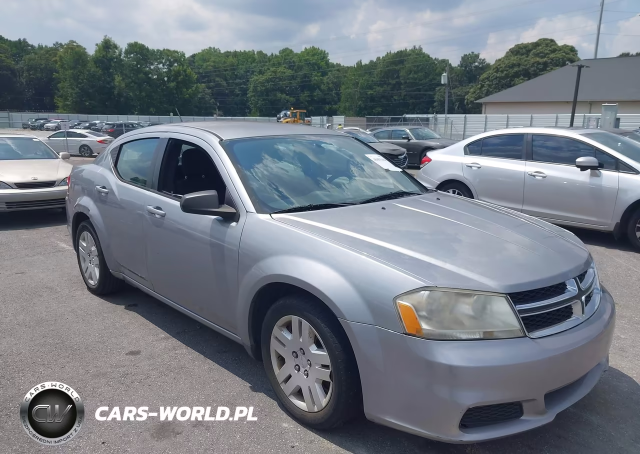 2014 Dodge Avenger Se VIN:1C3CDZAB9EN140181 - 1