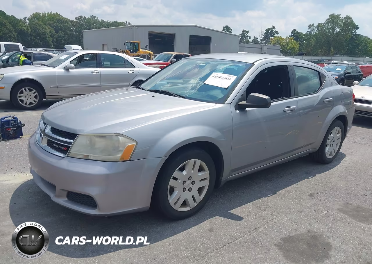 2014 Dodge Avenger Se VIN:1C3CDZAB9EN140181 - 2