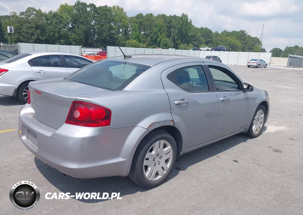 2014 Dodge Avenger Se VIN:1C3CDZAB9EN140181 - 4