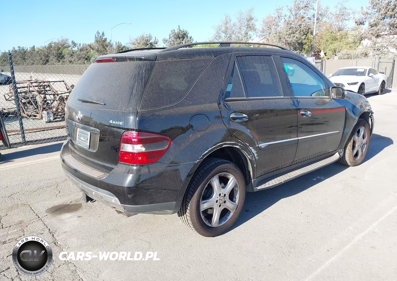 2007 Mercedes-Benz Ml 350 4Matic VIN:4JGBB86EX7A296326 - 4
