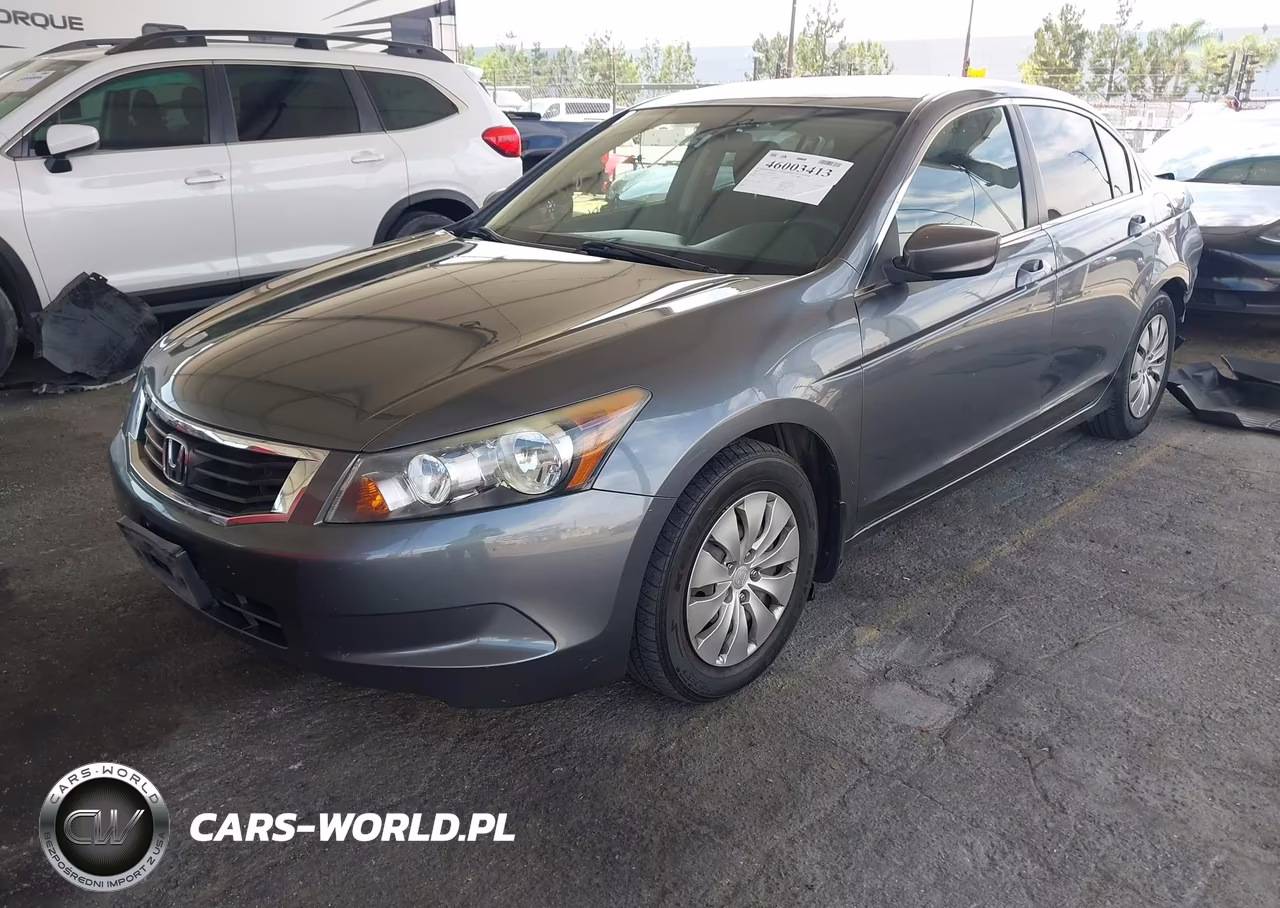 2010 Honda Accord 2.4 Lx VIN:1HGCP2F31AA195724 - 2