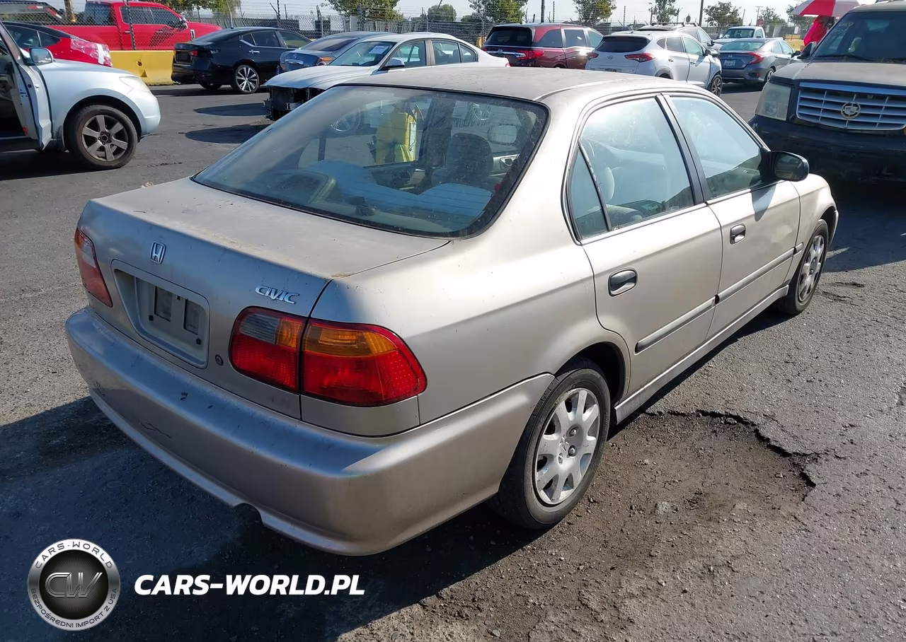 2000 Honda Civic Lx VIN:2HGEJ6670YH593894 - 4