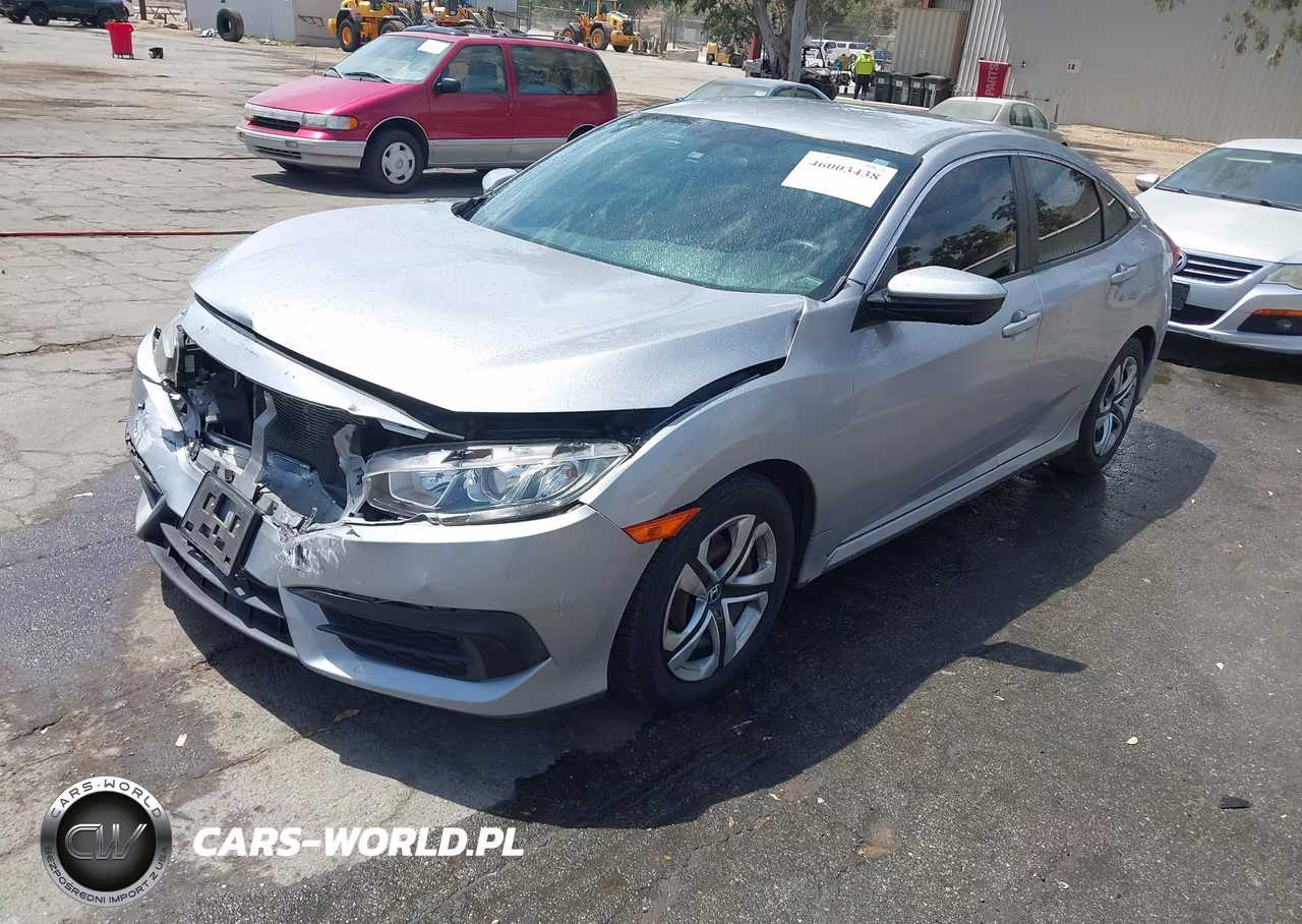 2016 Honda Civic Lx VIN:2HGFC2F52GH568581 - 2