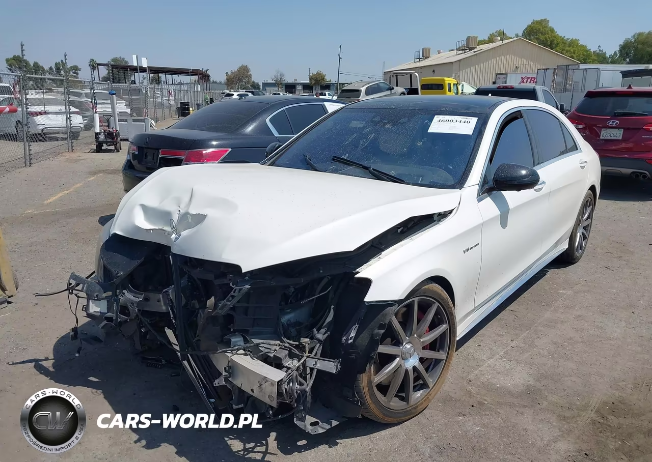 2015 Mercedes-Benz S 63 Amg VIN:WDDUG7JB0FA100274 - 2