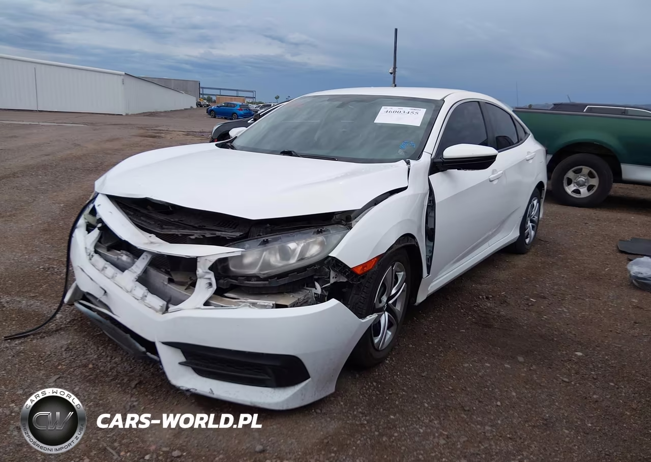 2017 Honda Civic Lx VIN:19XFC2F5XHE057910 - 2