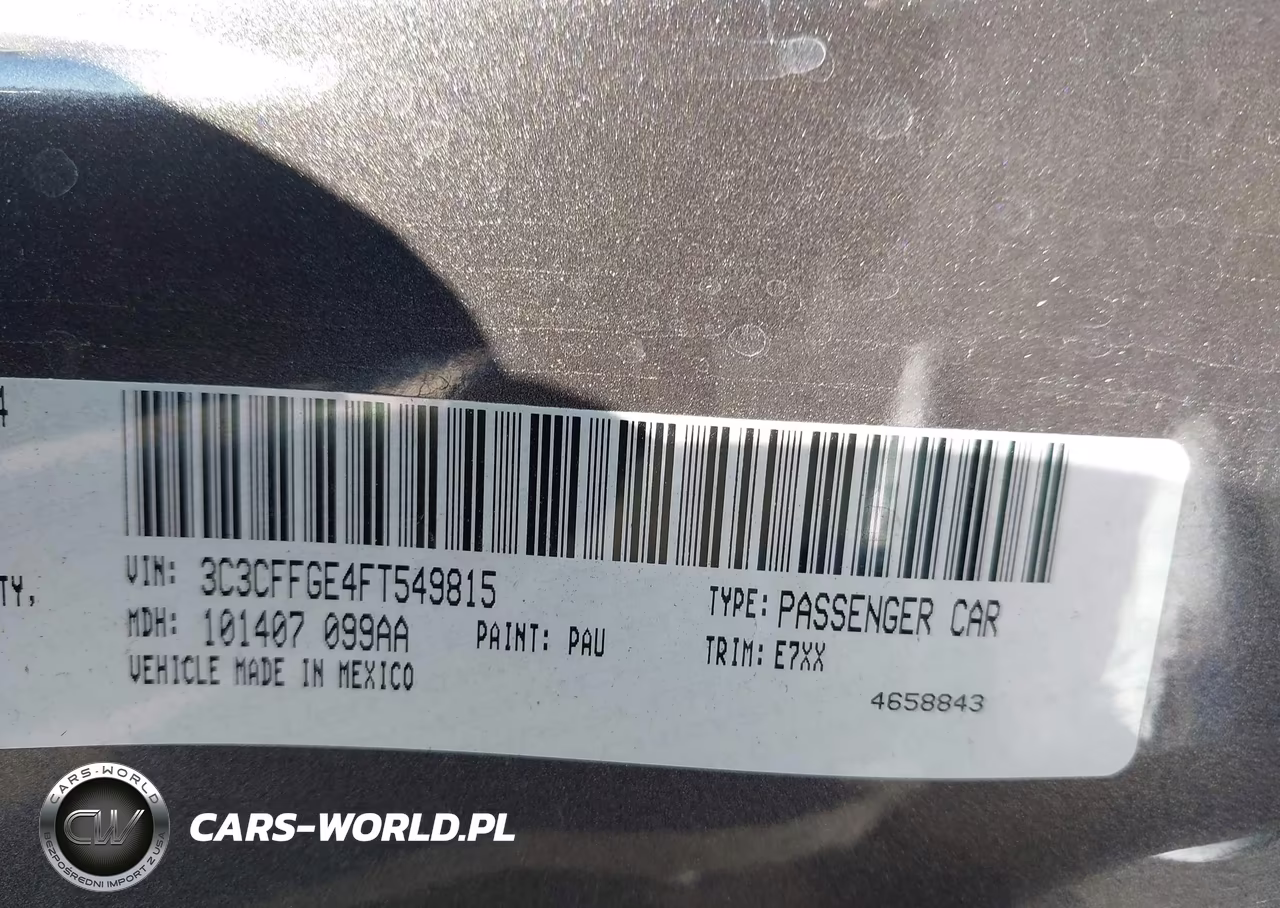 2015 Fiat 500E Battery Electric VIN:3C3CFFGE4FT549815 - 9