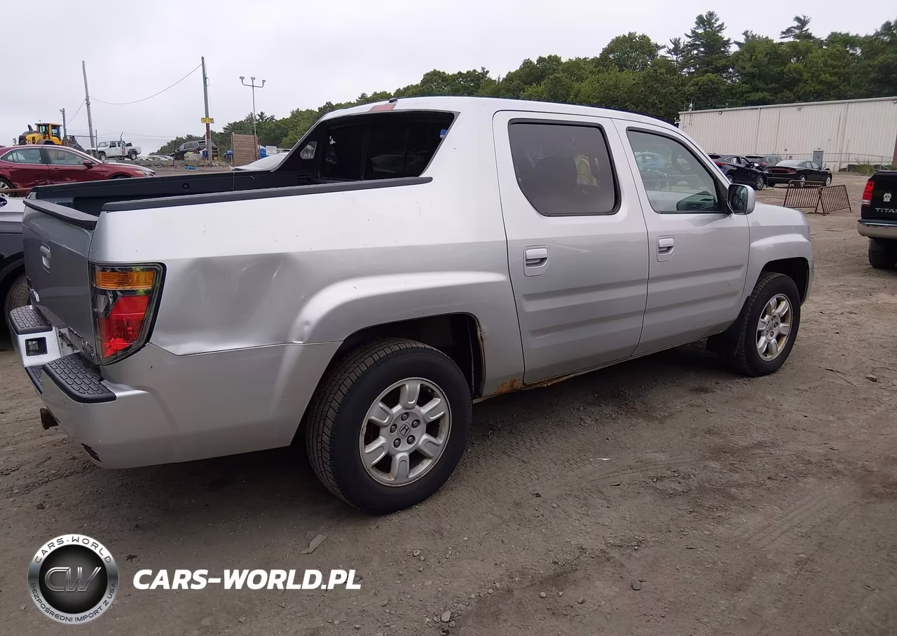 2007 Honda Ridgeline Rts VIN:2HJYK16437H515203 - 4