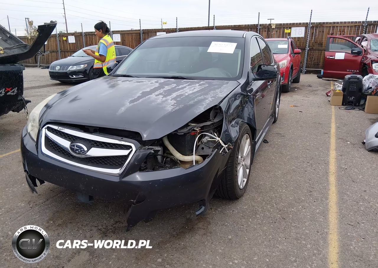 2012 Subaru Legacy 2.5I Premium VIN:4S3BMAC67C1013104 - 2