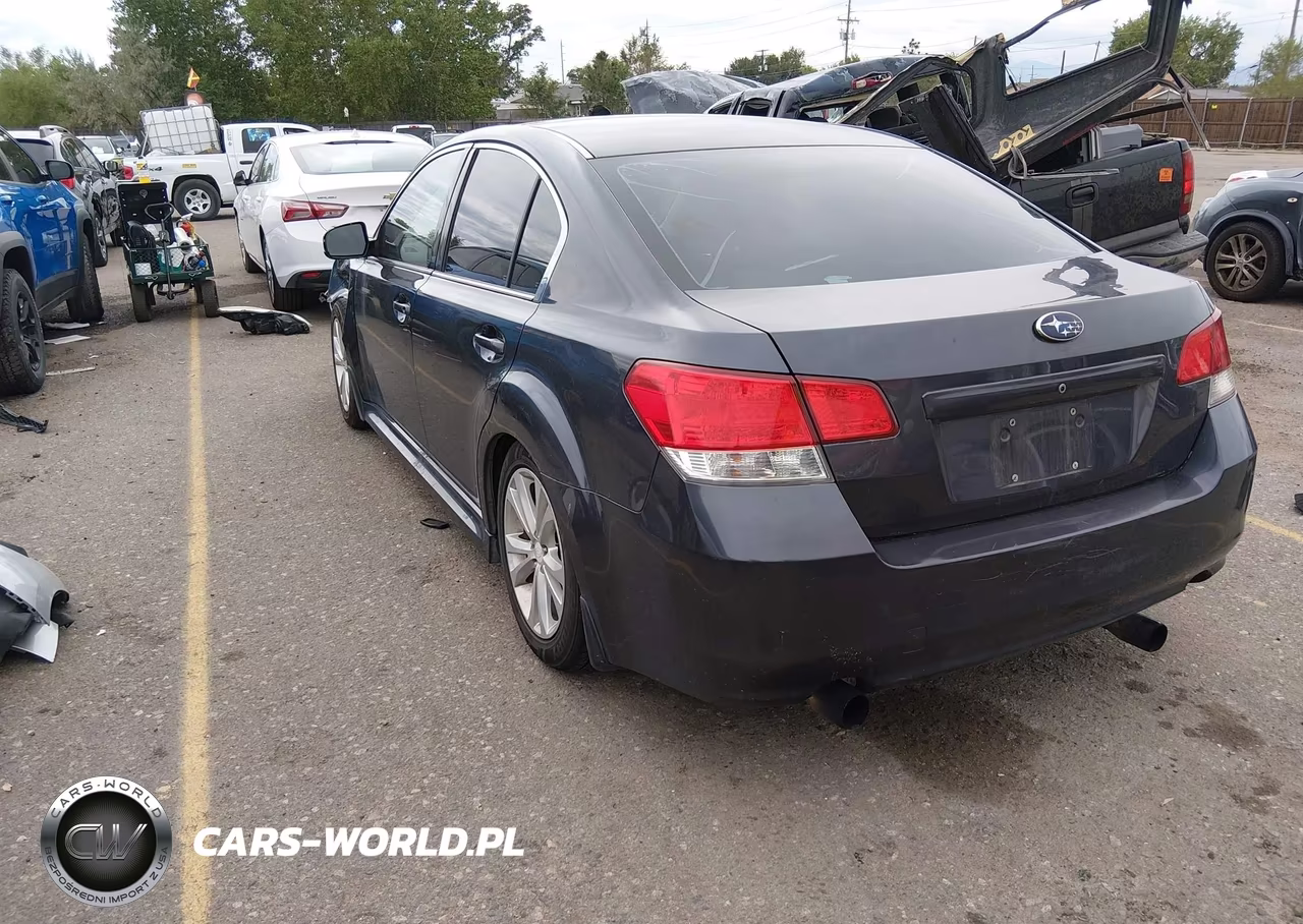 2012 Subaru Legacy 2.5I Premium VIN:4S3BMAC67C1013104 - 3