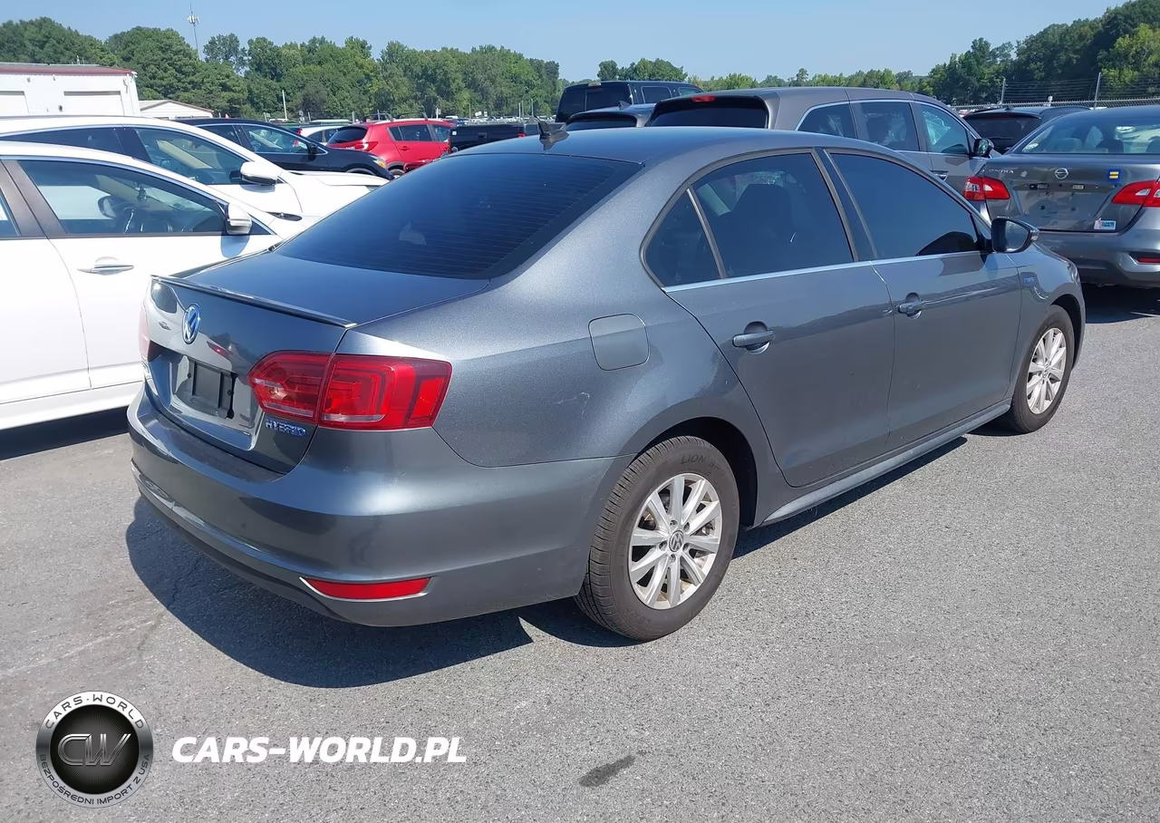 2013 Volkswagen Jetta Hybrid Se VIN:3VW637AJ6DM280234 - 4
