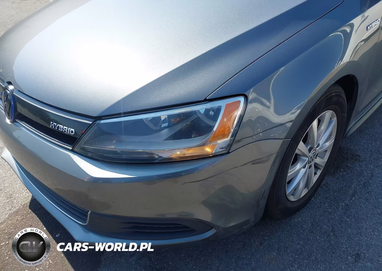 2013 Volkswagen Jetta Hybrid Se VIN:3VW637AJ6DM280234 - 6