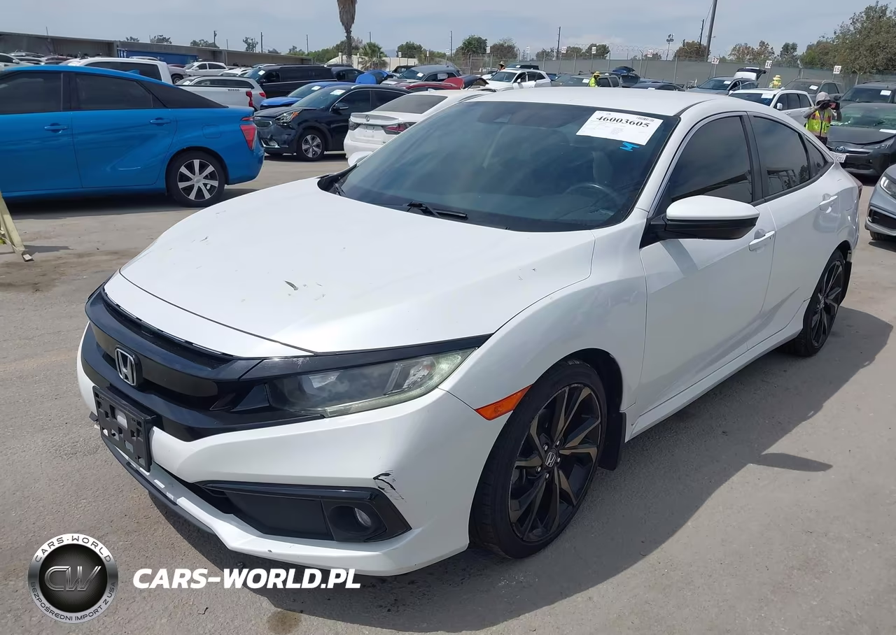 2019 Honda Civic Sport VIN:19XFC2F86KE210039 - 2
