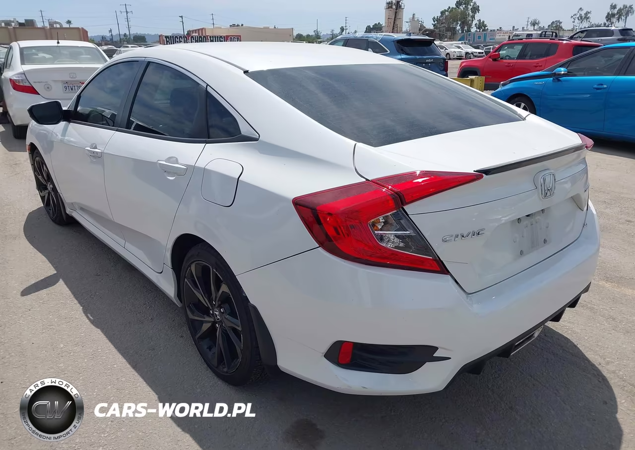 2019 Honda Civic Sport VIN:19XFC2F86KE210039 - 3