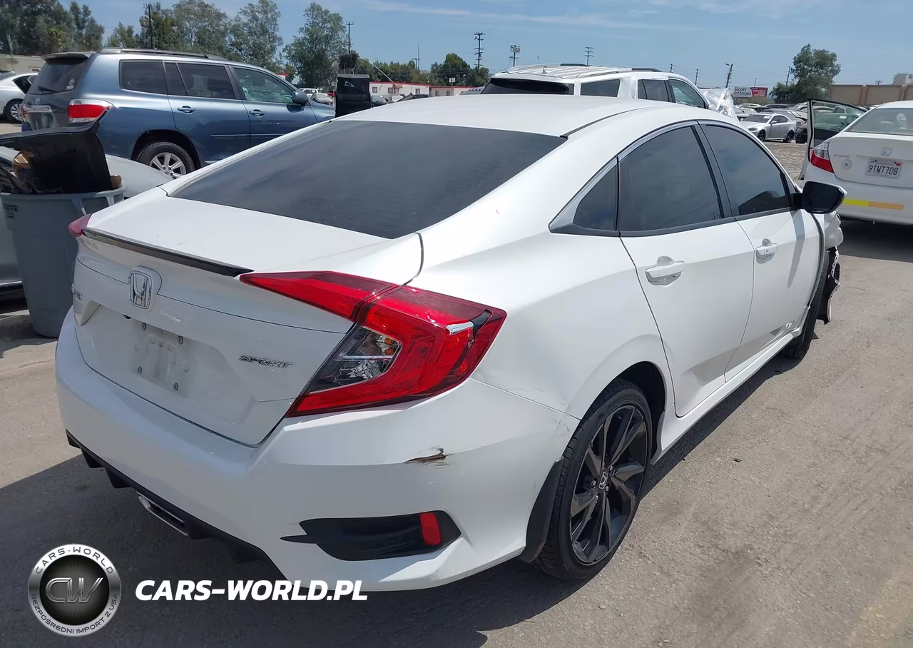 2019 Honda Civic Sport VIN:19XFC2F86KE210039 - 4