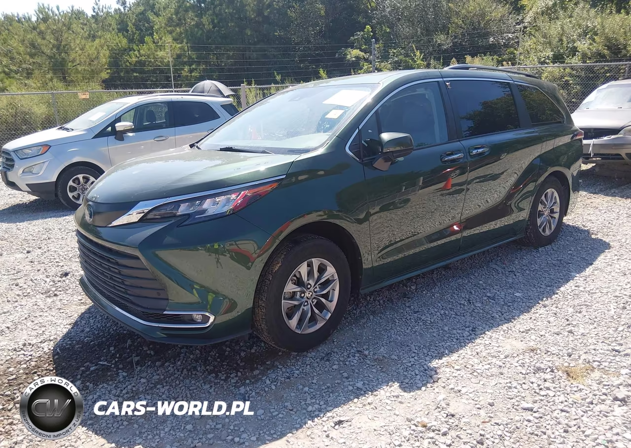 2022 Toyota Sienna Xle VIN:5TDYRKEC8NS127994 - 2