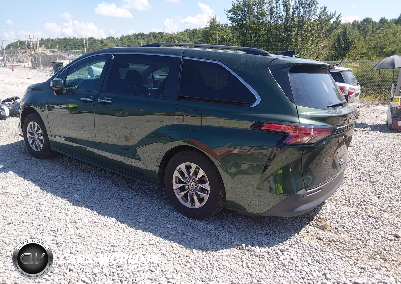2022 Toyota Sienna Xle VIN:5TDYRKEC8NS127994 - 3