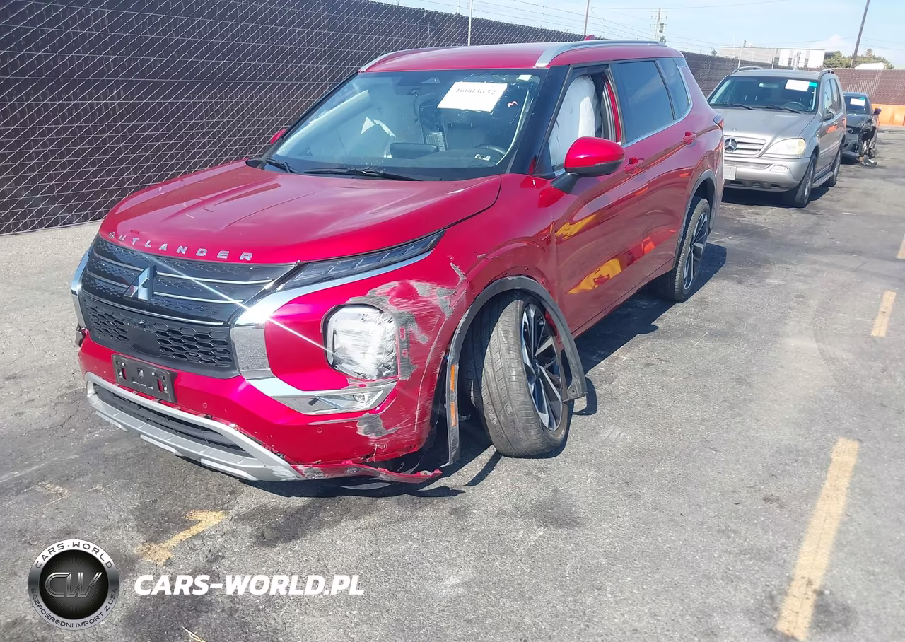 2023 Mitsubishi Outlander Sel 2.5 2Wd-Sel Black Edition 2Wd VIN:JA4J3VA85PZ030513 - 2