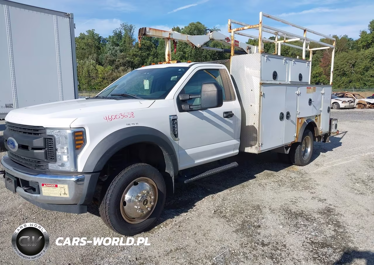 2019 Ford F-550 Chassis Xl VIN:1FDUF5GY5KEE59566 - 2