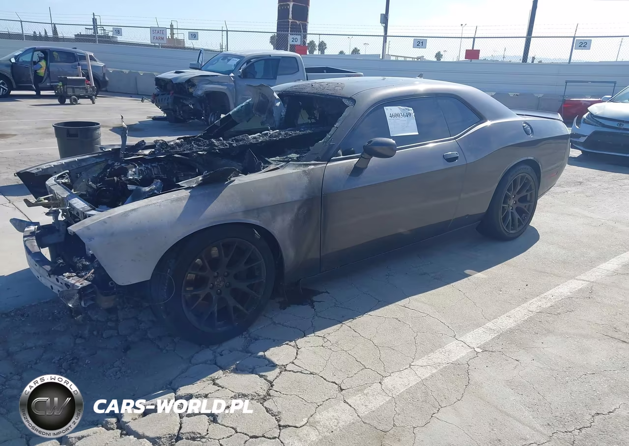 2018 Dodge Challenger Srt Hellcat VIN:2C3CDZC91JH309705 - 2