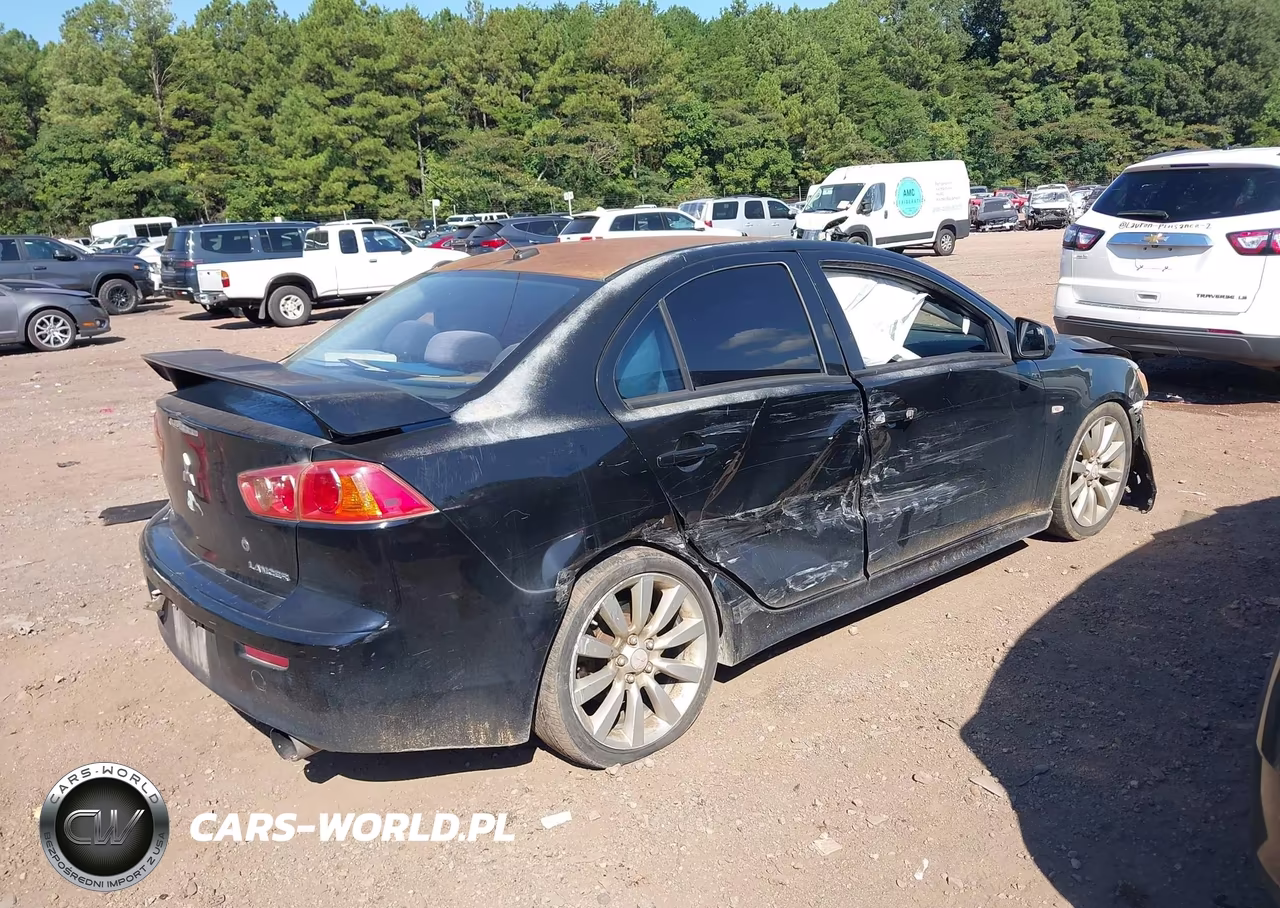 2009 Mitsubishi Lancer Gts VIN:JA3AU86W59U009722 - 4