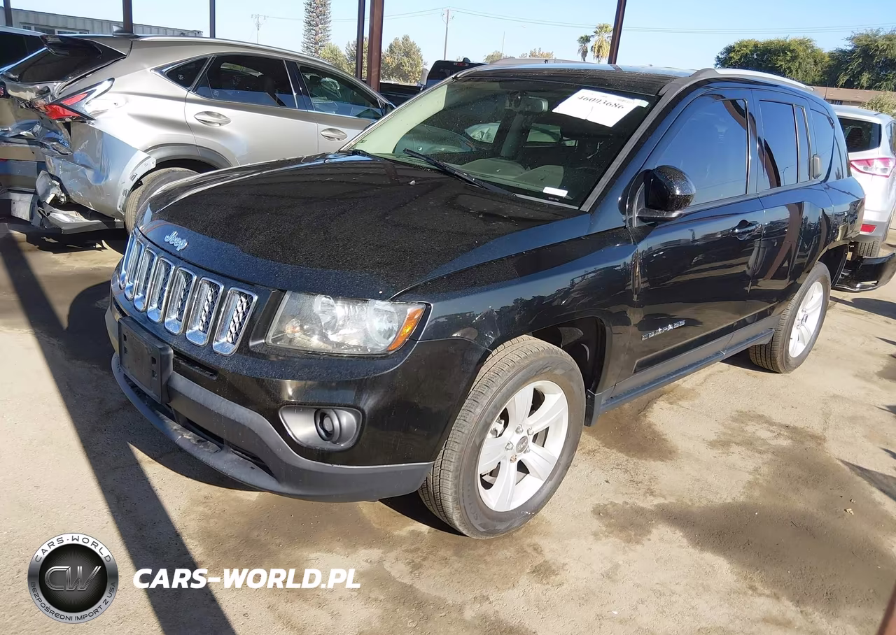 2017 Jeep Compass Latitude 4X4 VIN:1C4NJDEB0HD191265 - 2