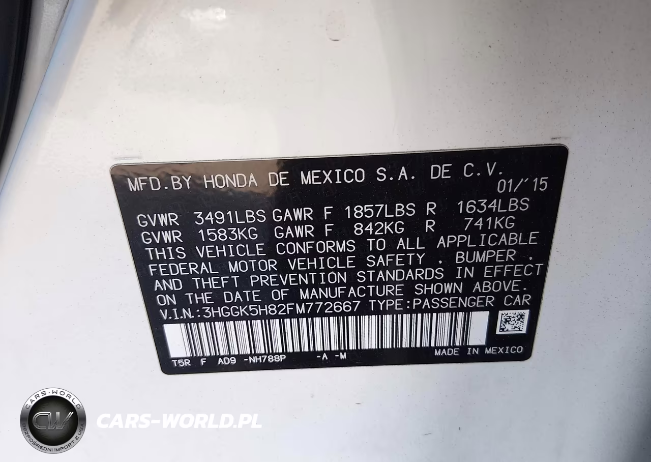2015 Honda Fit Ex-Ex-L VIN:3HGGK5H82FM772667 - 9