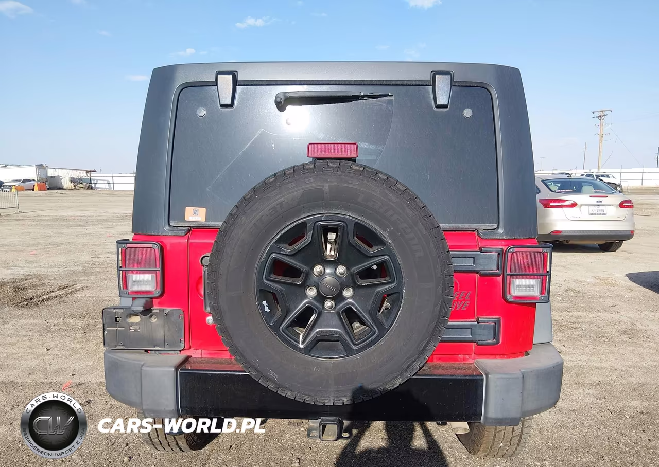 2016 Jeep Wrangler Unlimited Willys Wheeler VIN:1C4BJWDG1GL159263 - 17