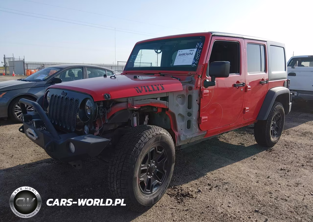 2016 Jeep Wrangler Unlimited Willys Wheeler VIN:1C4BJWDG1GL159263 - 2
